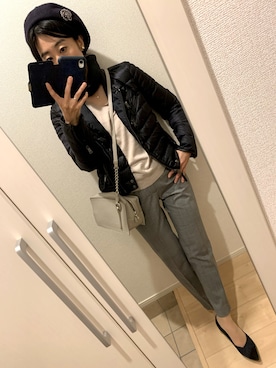 「SIENA（シエナ）のアイテム」を使った、A(￣▽￣)Aさん（レディース・154cm）の冬コーディネート