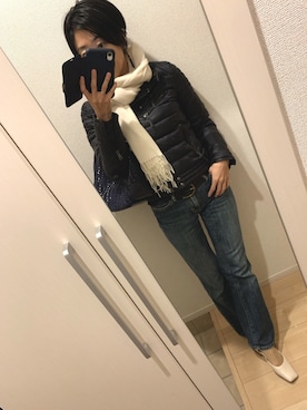 「SIENA（シエナ）のアイテム」を使った、A(￣▽￣)Aさん（レディース・154cm）の冬コーディネート