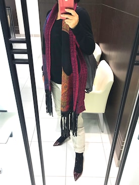 「BZR （ビゼッタール）のアイテム」を使った、Ｅｔｏｓｅさん（レディース・159cm）の秋コーディネート