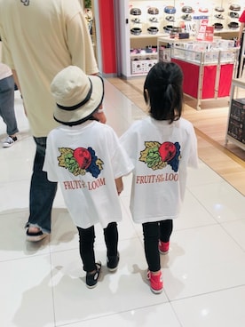 Omoさん（キッズ・110cm）の夏コーディネート