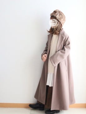 kanaさん（レディース・143cm）の冬コーディネート