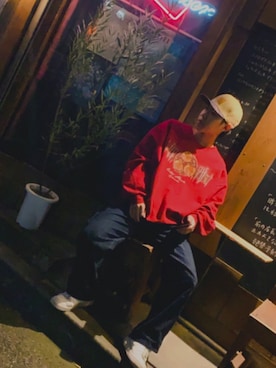 「#古着」｜Renさん（メンズ・162cm）の秋コーディネート