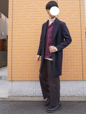 みやさん（メンズ・179cm）の冬コーディネート