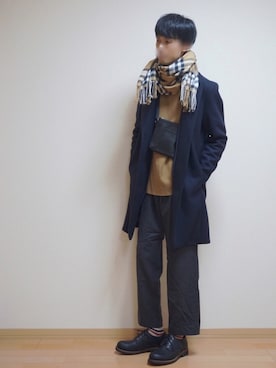 みやさん（メンズ・179cm）の冬コーディネート