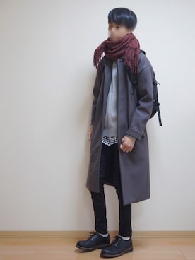 みやさん（メンズ・179cm）の冬コーディネート