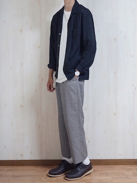 みやさん（メンズ・179cm）の秋コーディネート