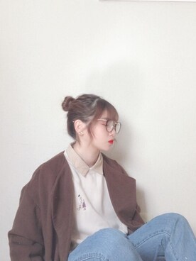 mariさん（レディース・158cm）の春コーディネート