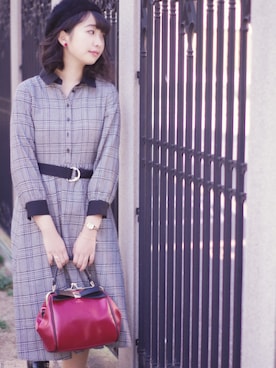 「ANGEL HEART（エンジェルハート）のアイテム」を使った、りこさん（レディース・163cm）の秋コーディネート