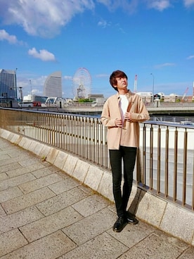 にっちさん（メンズ・186cm）の春コーディネート