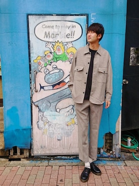 にっちさん(メンズ・187cm)の秋コーディネート