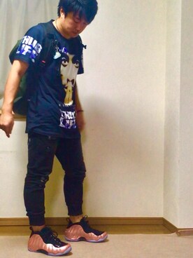 「jiggys shop（ジギーズショップ）のアイテム」を使った、DJあっぷぅさん（メンズ・172cm・30代）の秋コーディネート