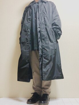 「服バカ」｜「アイテム（その他アウター）」を使った、Kagamiさん（メンズ・170cm）の春コーディネート