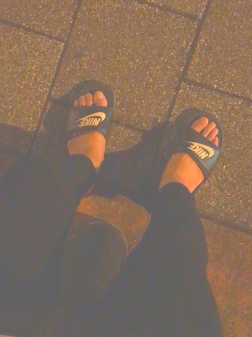タクミ Nikeのサンダルを使ったコーディネート Wear