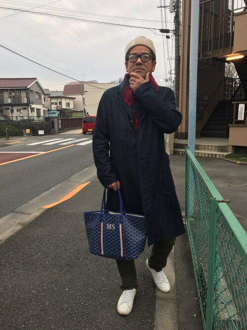 サダ Goyardのトートバッグを使ったコーディネート Wear サダ Goyardのトートバッグを使ったコーディネート Wear