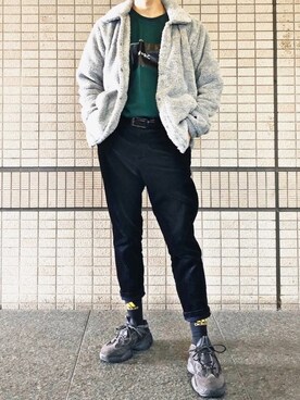 「アイテム（ブルゾン）」を使った、いっささん（メンズ・177cm・10代）の秋コーディネート