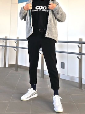 「アイテム（ブルゾン）」を使った、いっささん（メンズ・177cm・10代）の秋コーディネート