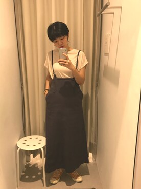 「アイテム（ピアス（両耳用））」を使った、モリ さん（レディース・164cm・20代）の夏コーディネート