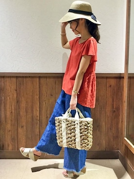 MANOさん（レディース・156cm）の春コーディネート