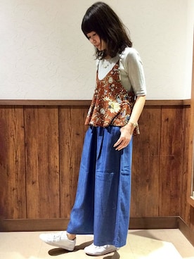 MANOさん（レディース・156cm）の秋コーディネート