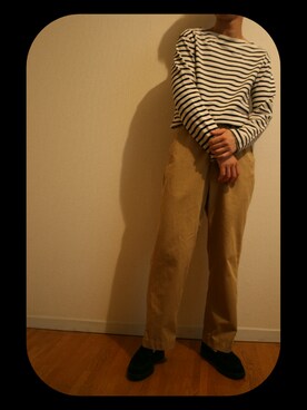 「RAY CASSIN（レイカズン）のアイテム（パンツ）」を使った、あんさん（メンズ・165cm）の夏コーディネート