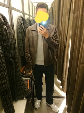 「Eddie Bauer（エディーバウアー）のアイテム（その他アウター）」を使った、yanagiーさん（メンズ・177cm）の冬コーディネート