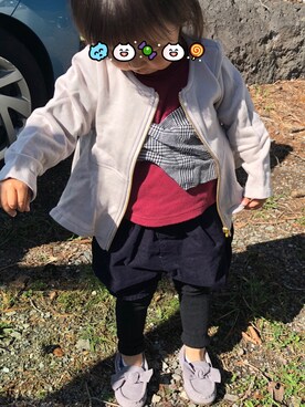 「オシャレパッソ」｜N♡Mさん（キッズ・90cm）の秋コーディネート