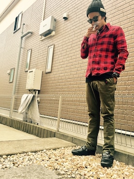 NONさん（メンズ・168cm）の冬コーディネート