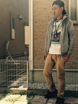 NONさん（メンズ・168cm）の春コーディネート