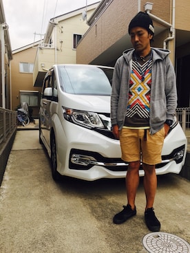 NONさん（メンズ・168cm）の春コーディネート