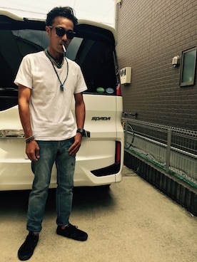 NONさん（メンズ・168cm）の夏コーディネート