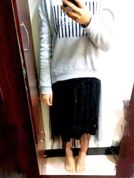「熱」｜陽久さん（レディース・154cm）の春コーディネート