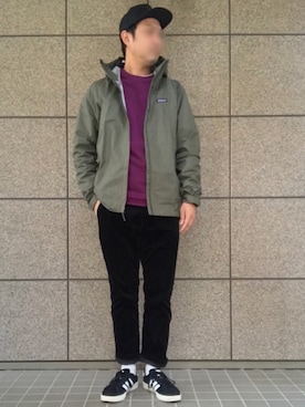 「アイテム（スウェット）」を使った、YOU39さん（メンズ・178cm）の冬コーディネート