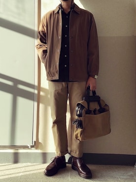 「LIP（リップ）のアイテム」を使った、jangdaehari 🇰🇷 さん（メンズ・170cm）の冬コーディネート