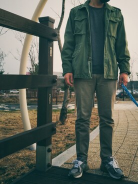 「8seconds（エイトセカンズ）のアイテム（トップス）」を使った、jangdaehari 🇰🇷 さん（メンズ・170cm）の冬コーディネート