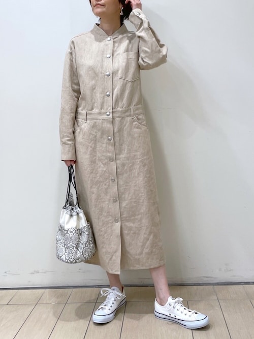 Ikuko Rive Droite 仙台ｾﾙﾊﾞ Rive Droite リヴドロワ のワンピースを使ったコーディネート Wear