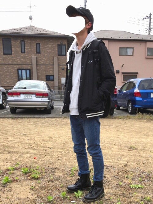 ぽんちょ使用「dr.martens(dr.