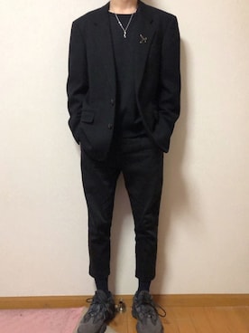 「オルチャンファッション」｜明日葉さん（メンズ・170cm）の春コーディネート