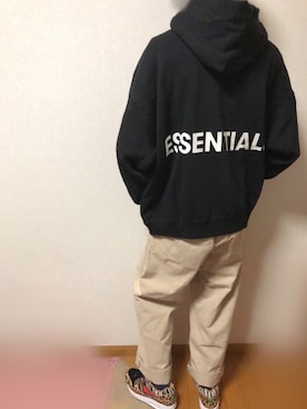 「アニマル」｜「アイテム（その他）」を使った、明日葉さん（メンズ・170cm）の秋コーディネート