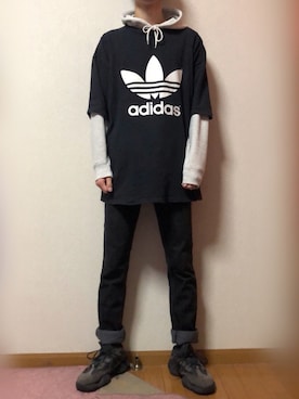 明日葉さん（メンズ・168cm）の冬コーディネート