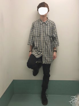 「オルチャンファッション」｜「アイテム（その他）」を使った、明日葉さん（メンズ・168cm）の春コーディネート
