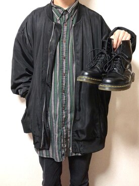 「オルチャンファッション」｜「アイテム（その他）」を使った、明日葉さん（メンズ・168cm）の春コーディネート