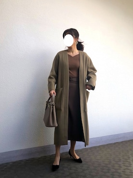 JiYoungさん（レディース・160cm）の冬コーディネート