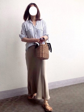 JiYoungさん（レディース・160cm）の夏コーディネート