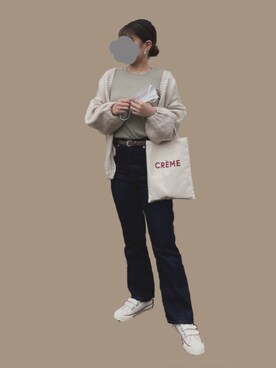 momoさん（レディース・156cm）の春コーディネート