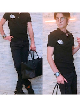 「DSQUARED2（ディースクエアード）のアイテム（チノパンツ）」を使った、Yuuさん（メンズ・180cm）の春コーディネート