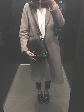 「MINIMUM（ミニマム）のアイテム（バッグ）」を使った、nonokaさん（レディース・164cm）の春コーディネート