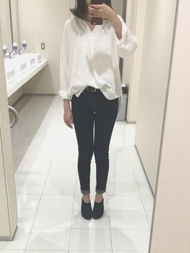 「MINIMUM（ミニマム）のアイテム（バッグ）」を使った、nonokaさん（レディース・164cm）の春コーディネート