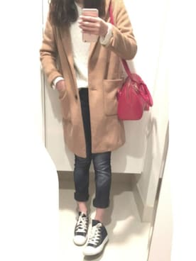 nonokaさん（レディース・163cm）の冬コーディネート