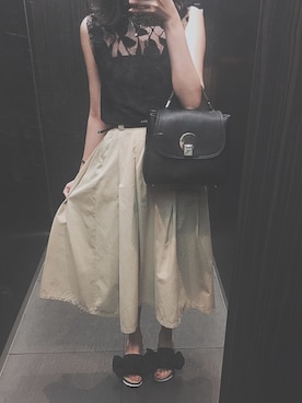 「WATCH.（ウォッチ）のアイテム」を使った、nonokaさん（レディース・165cm）の夏コーディネート