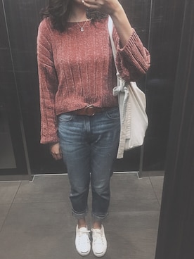 「Cocoonist（コクーニスト）のアイテム」を使った、nonokaさん（レディース・165cm）の秋コーディネート